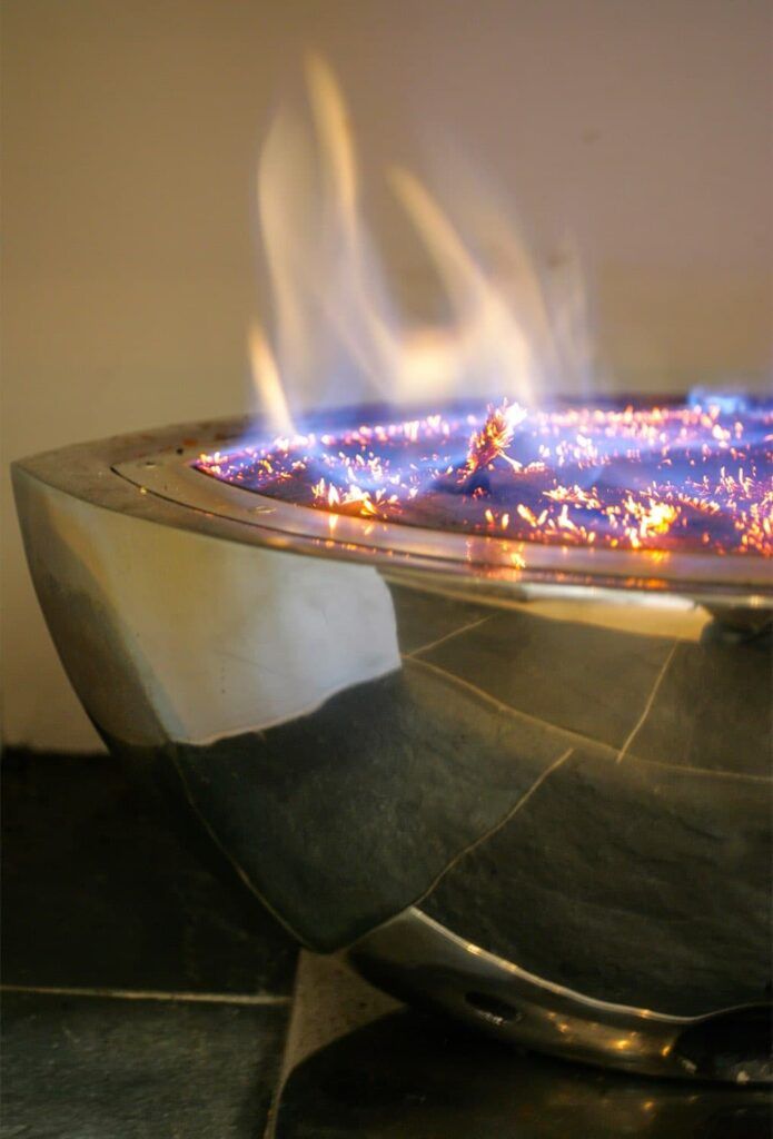 Esher Grade II Listed Family Home fire bowl-twist interiors