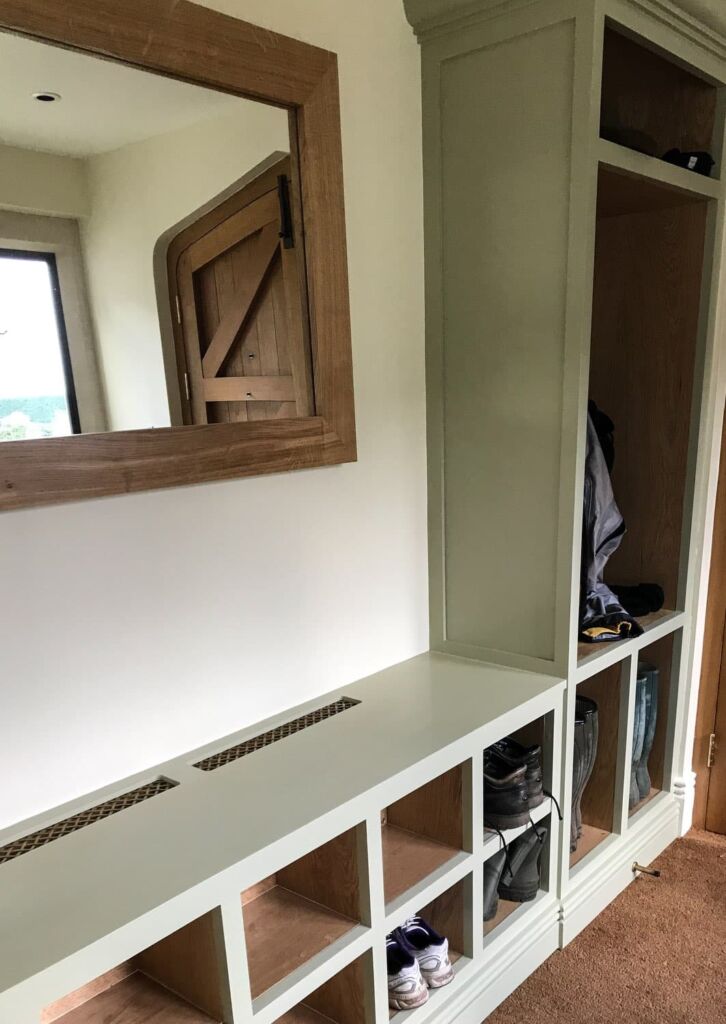 Warwickshire country home-Twist Interiors bootroom carpentry